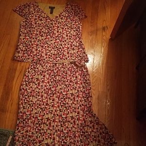 2-piece skirt/blouse set